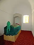 Cenotaph in a side chamber near the original domed mausoleum