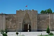 Monumental entrance of the Sultan Han