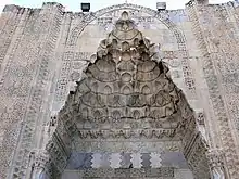 Muqarnas vaulting of the main portal