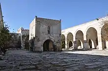 Courtyard of the Sultan Han caravanserai