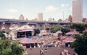 Image 34Music stage at Summerfest, 1994 (from Wisconsin)