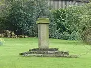 A stone sundial