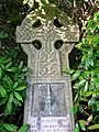 A very unusual gravestone bearing a sundial.