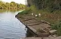 Bank protection at Upper Lode