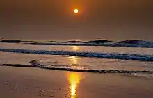 Sunrise at Puri Sea Beach