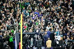 Image 12The Philadelphia Eagles are presented with the Vince Lombardi Trophy after winning Super Bowl LII on February 4, 2018 (from Pennsylvania)