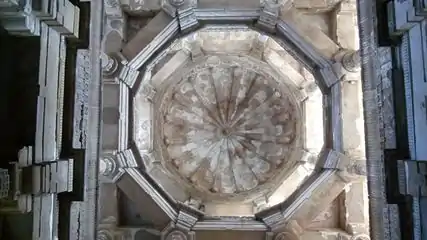 Sky light and supports of main dome