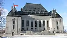 The Supreme Court of Canada in Ottawa