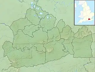 Colley Hill is located in Surrey