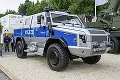 Survivor R is based on a TG MIL chassis