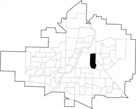 Sutherland location map