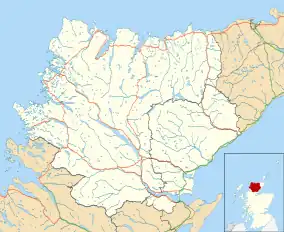 Inchnadamph is located in Sutherland