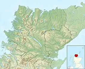 Calbha Beag is located in Sutherland