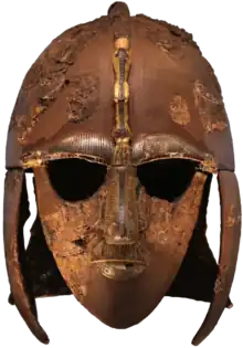 Room 41 – Sutton Hoo helmet, Anglo-Saxon, England, early 7th century AD