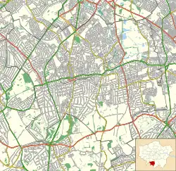 Queen Mary's Hospital, Carshalton is located in London Borough of Sutton