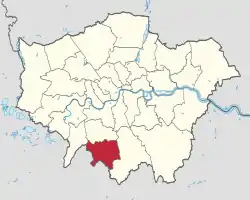 Sutton shown within Greater London