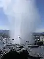 Geyser in Kamisuwa (上諏訪), Nagano Prefecture