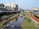 The Suwoncheon at the site of Namsumun, 2008