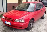 Suzuki Baleno hatchback with alternative grille (pre-facelift, Italy)