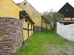 Half-timbered houses