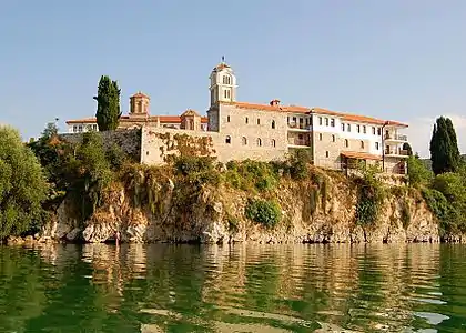 Monastery of Saint Naum over Lake Ohrid