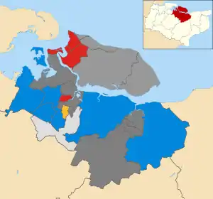 2007 results map