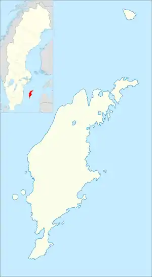 Lickershamn is located in Gotland