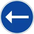 Direction to be followed