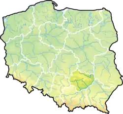 Location within Poland