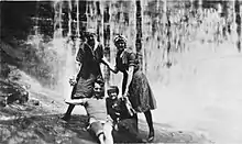 Swimmers in Nickajack Creek, 1916