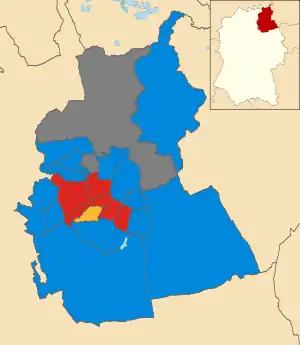 2004 results map