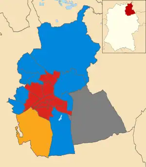 2018 results map