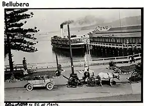 At Manly Wharf in as-built condition, 1910s