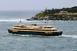 Queenscliff passing South Head, May 2020