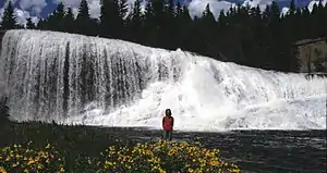 Sylvia Falls on Mahood River