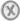 Gray X symbol