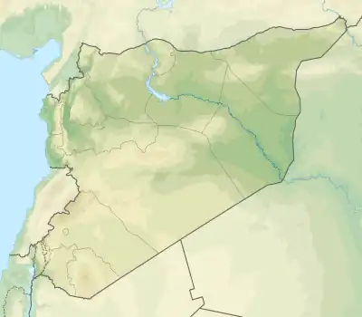 Ma'arrat Nu'man is located in Syria