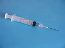 Syringe and needle