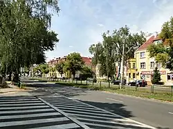 Adam Mickiewicz Street in Pogodno