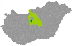 Szigetszentmiklós District within Hungary and Pest County.