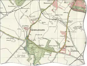 Map of Giffnock in early 1900s