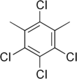 Skeletal formula of TCMX