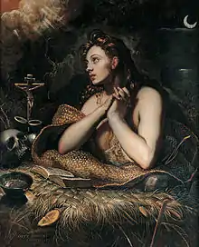 Domenico Tintoretto's painting, The Penitent Magdalene (c. 1598)