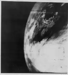 Image 35First television image of Earth from space, taken by TIROS-1. (1960) (from Space exploration)