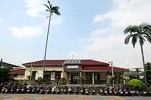 Zhudong station entrance