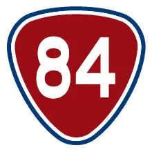 Provincial Highway 84 shield}}