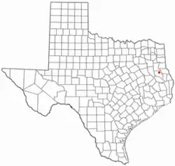 Location of Appleby, Texas