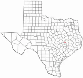 Location of College Station