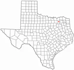 Location of Neylandville, Texas