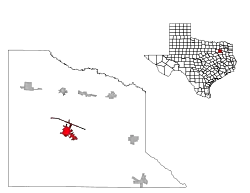 Location of Canton, Texas